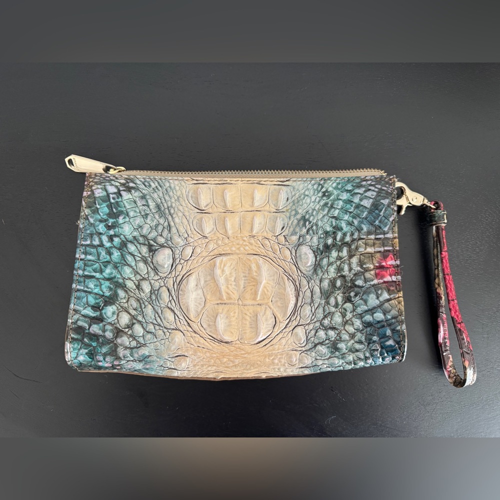 Brahmin Melbourne Collection Daisy Wristlet
